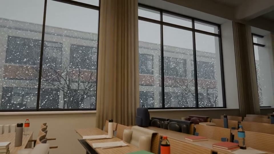 四教, snow